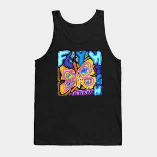 fly high butterfly Tank Top